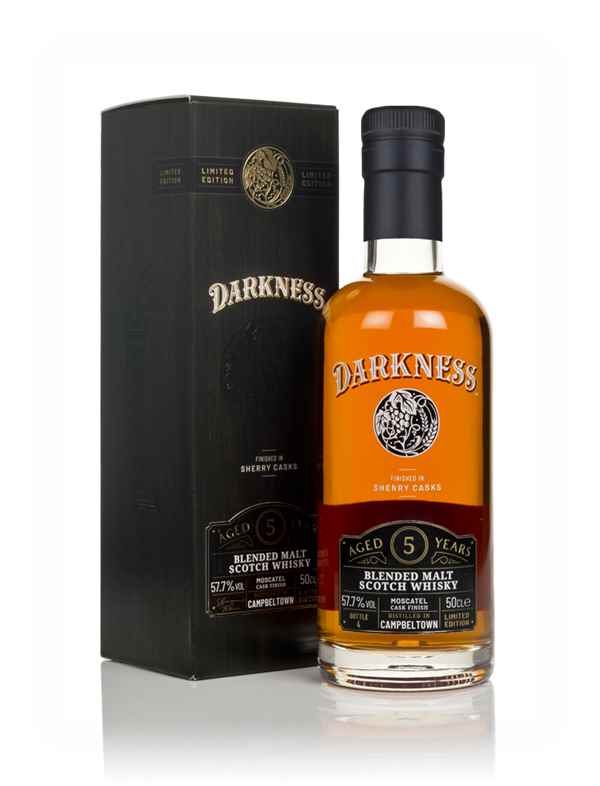 Campbeltown 5 Year Old Moscatel Finish (Darkness) Scotch Whisky | 500ML at CaskCartel.com