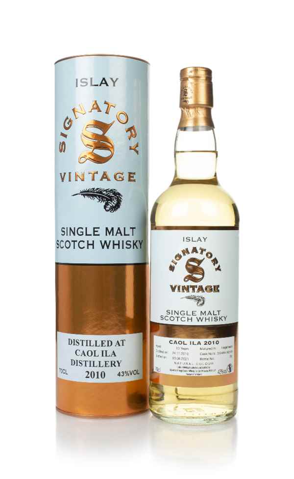 Caol Ila 10 Year Old 2010 (casks 322460 & 322468) - Signatory Whisky | 700ML at CaskCartel.com