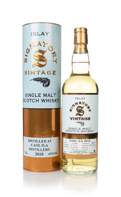 Caol Ila 10 Year Old 2010 (casks 322460 & 322468) - Signatory Whisky | 700ML at CaskCartel.com