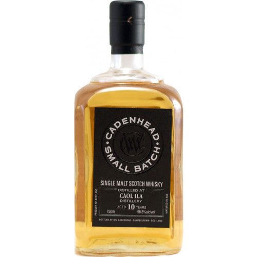 Caol Ila 10 Year Old Cadenhead Bottling Single Malt Scotch Whisky at CaskCartel.com