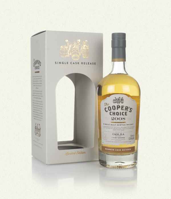 Caol Ila 12 Year Old 2008 (cask 14) - The Cooper's Choice (The Vintage Malt Whisky Co.) Whisky | 700ML at CaskCartel.com