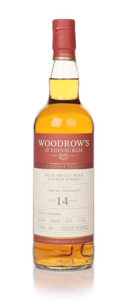 Caol Ila 14 year Old 2007 (cask 317310) - Woodrow's of Edinburgh Scotch Whisky | 700ML at CaskCartel.com