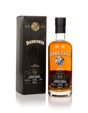 Darkness Caol Ila 14 Year Old Oloroso Cask Finish Scotch Whisky | 500ML at CaskCartel.com