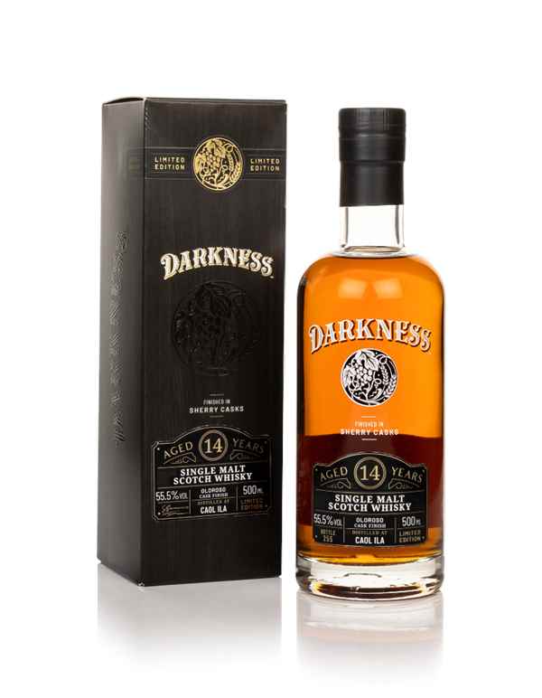 Darkness Caol Ila 14 Year Old Oloroso Cask Finish Scotch Whisky | 500ML
