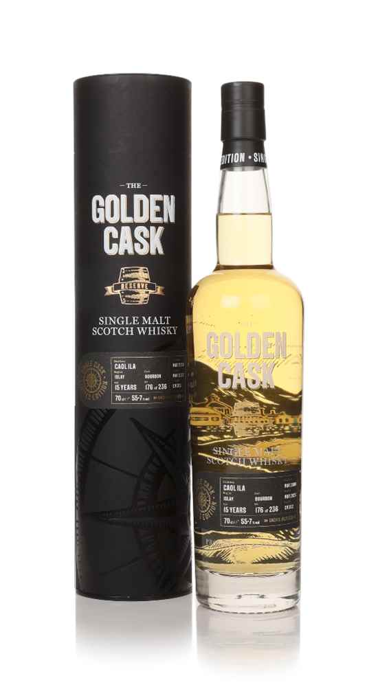 Caol Ila 15 Year Old 2008 (Cask CM302) - The Golden Cask (House of MacDuff) Scotch Whisky | 700ML