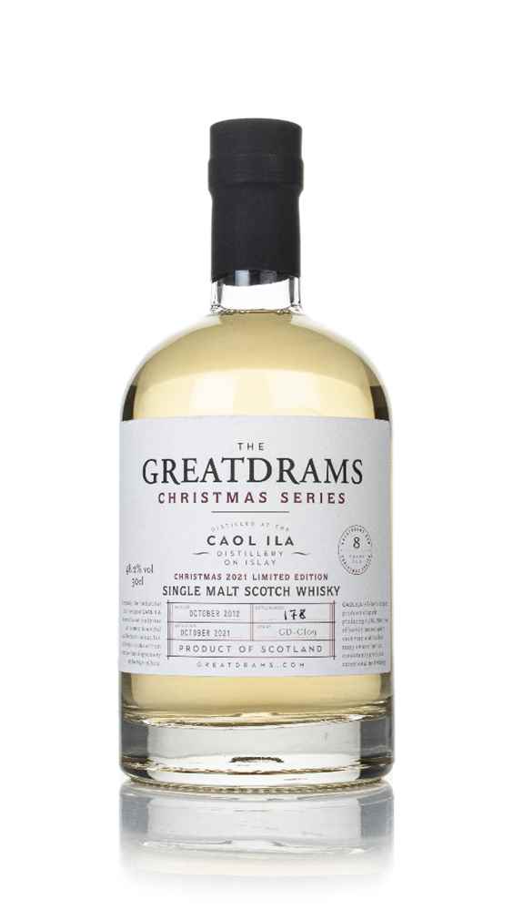 Caol Ila 8 Year Old 2012 - Christmas 2021 Edition (GreatDrams) Whisky | 500ML at CaskCartel.com
