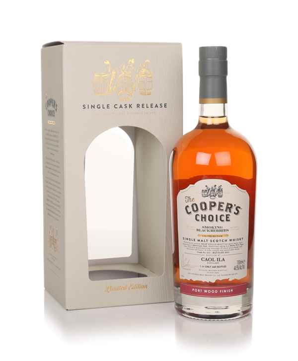 Caol Ila Smoking Blackberries (cask 255) (bottled 2023) The Cooper's Choice (The Vintage Malt Whisky Co.) Scotch Whisky | 700ML
