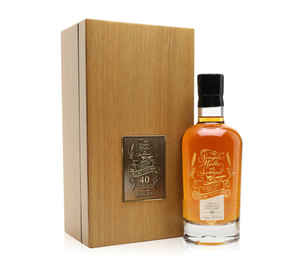 Caol Ila Single Malts Of Scotland Directors' Special 40 Year Old Whisky | 700ML at CaskCartel.com