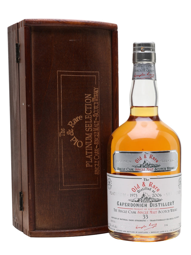 Caperdonich 1973 33 Year Old Old & Rare PlatinumSpeyside Single Malt Scotch Whisky | 700ML at CaskCartel.com