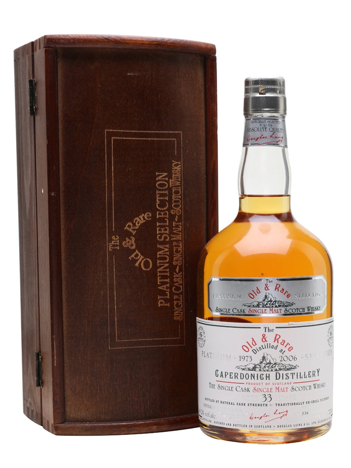 Caperdonich 1973 33 Year Old Old & Rare PlatinumSpeyside Single Malt Scotch Whisky | 700ML
