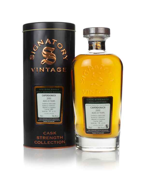 Caperdonich 20 Year Old 2000 (cask 29481) - Cask Strength Collection (Signatory) Scotch Whisky | 700ML