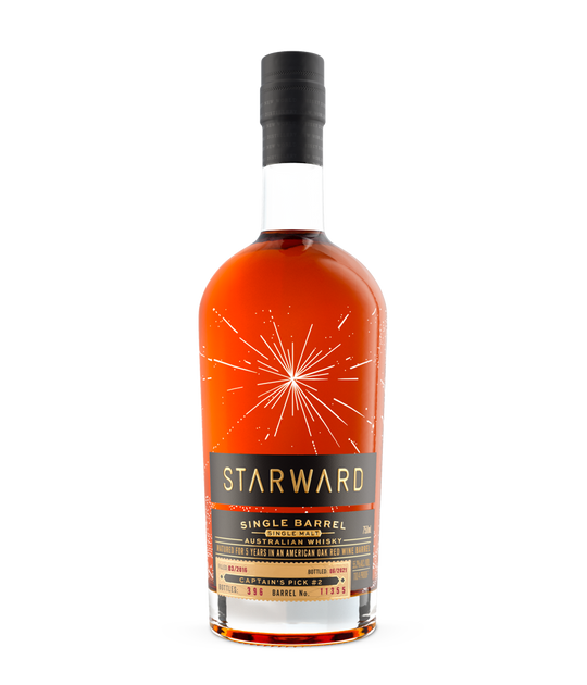 Starward Single Malt Barrell No. 11355 Captains Pick #2 Australian Whisky at CaskCartel.com