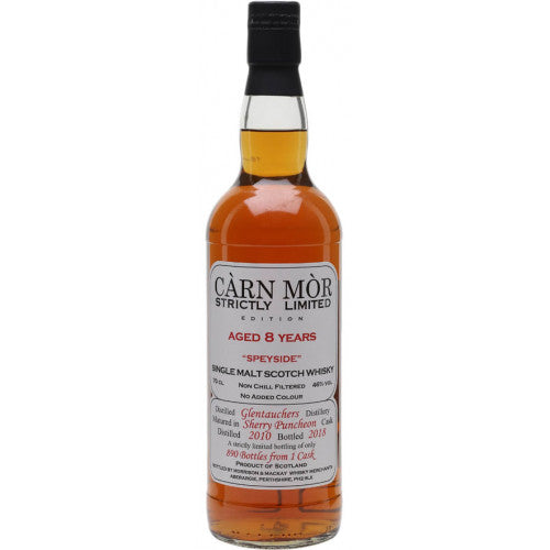 Carn Mor 8 Year Old Speyside Single Malt Scotch Whisky at CaskCartel.com