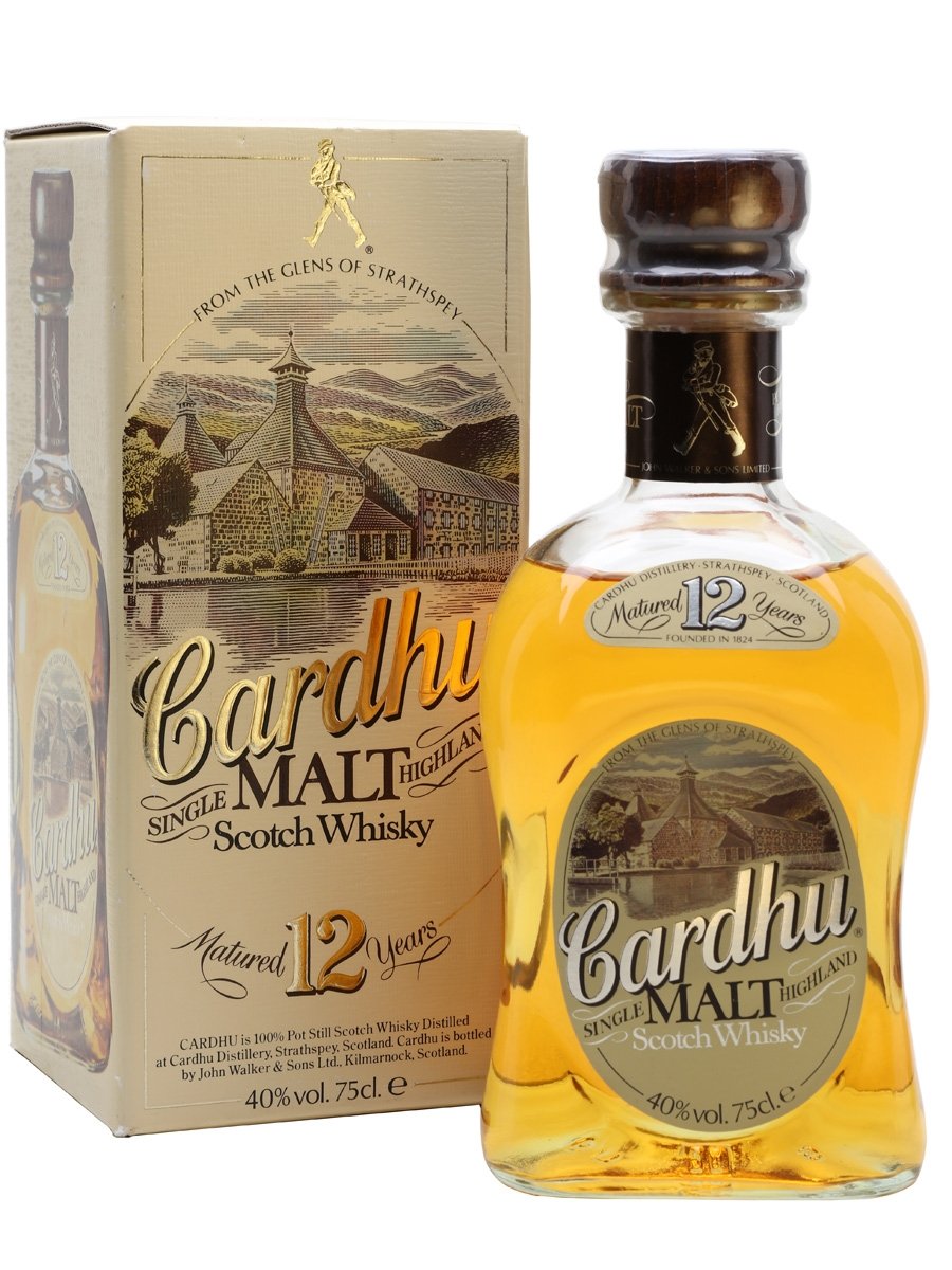 Whisky single Malt scotch CARDHU
