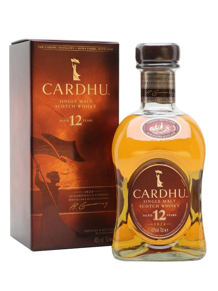 Cardhu 12 Year Old Speyside Single Malt Scotch Whisky | 700ML