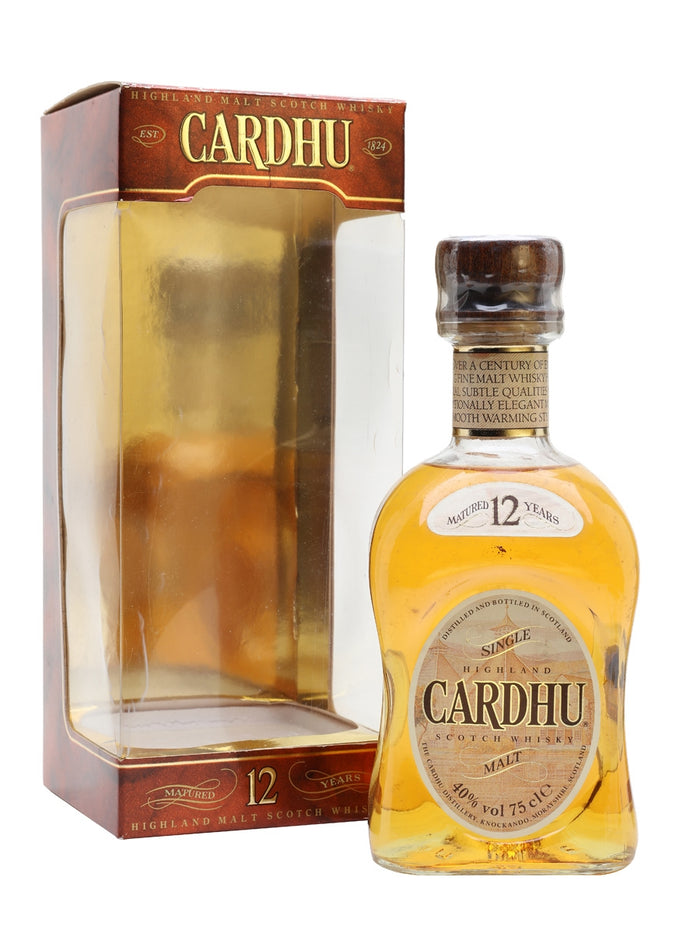 Cardhu 12 Year Old Single Malt Speyside Single Malt Scotch Whisky