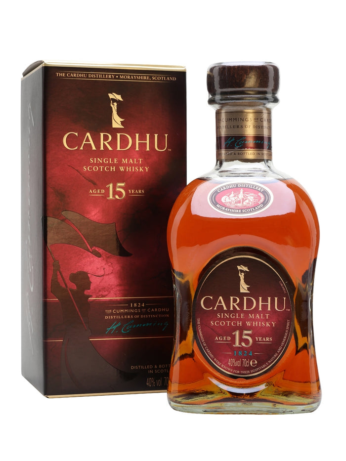 Cardhu 15 Year Old Speyside Single Malt Scotch Whisky | 700ML