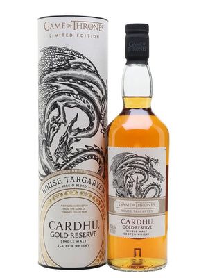 Cardhu Gold Reserve Game of Thrones House Targaryen Speyside Single Malt Scotch Whisky | 700ML at CaskCartel.com