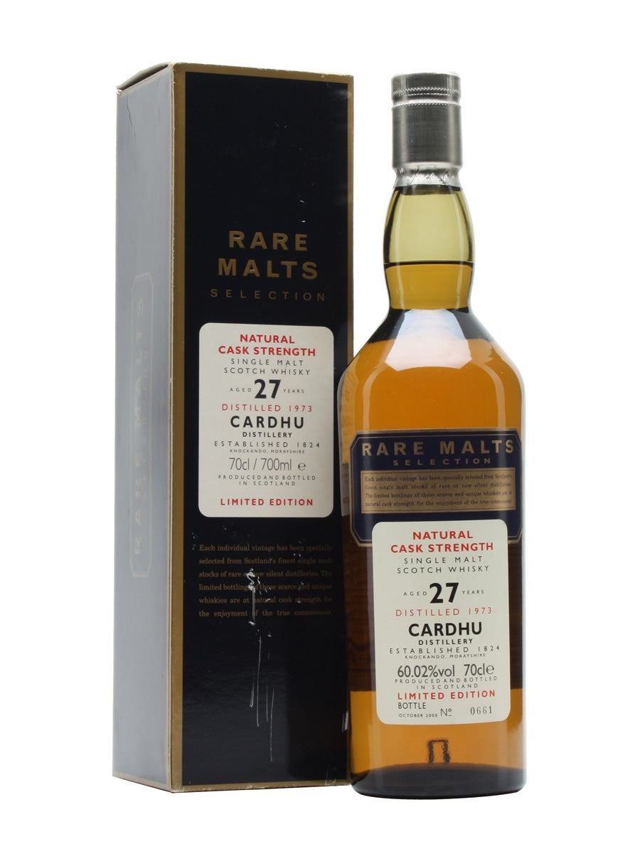 BUY] Cardhu 27 Year Old (D.1973, B. 2000) Rare Malts Scotch Whisky