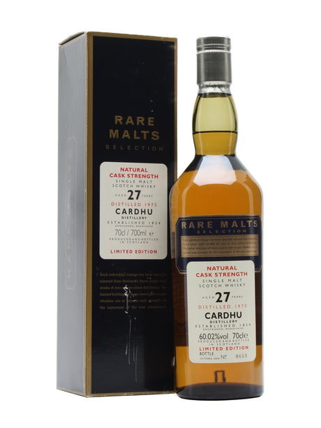 Cardhu 27 Year Old (D.1973, B. 2000) Rare Malts Scotch Whisky | 700ML at CaskCartel.com