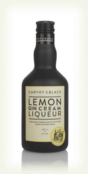Carthy & Black Yorkshire Lemon Gin Cream Liqueur | 500ML at CaskCartel.com