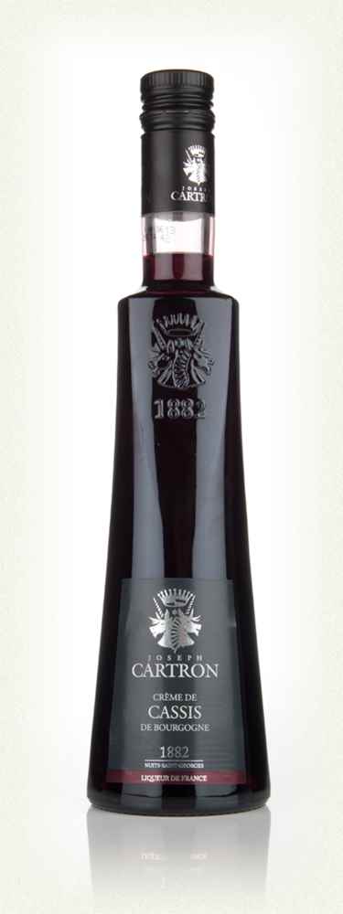 Cartron Crème De Cassis De Bourgogne (Blackcurrant) Liqueur | 500ML at CaskCartel.com