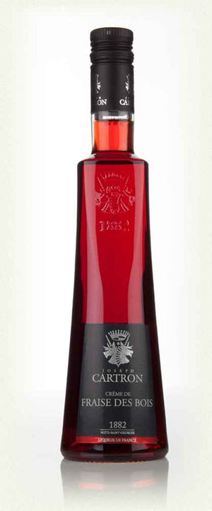 Cartron Creme De Fraise Des Bois (Wild Strawberry) Liqueur | 500ML at CaskCartel.com