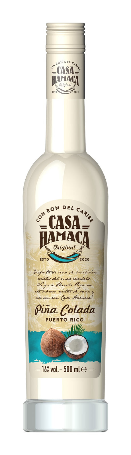 Casa Hamaca Pina Colada Puerto Rico Liqueur | 500ML at CaskCartel.com