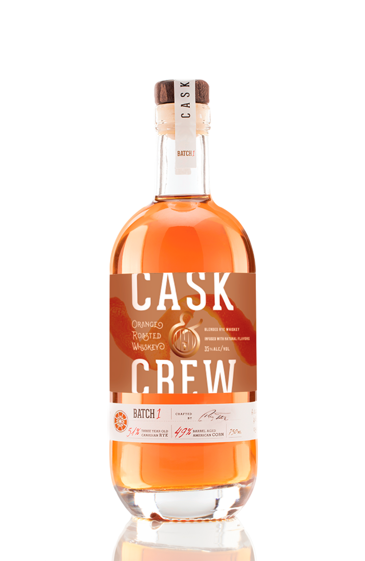 Cask & Crew Orange Roasted Whiskey - Cask Cartel.com