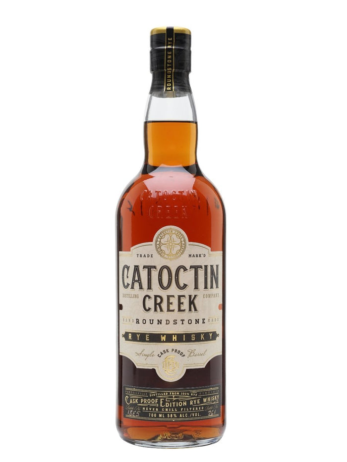 Catoctin Creek Roundstone "Cask Proof" Rye Whisky