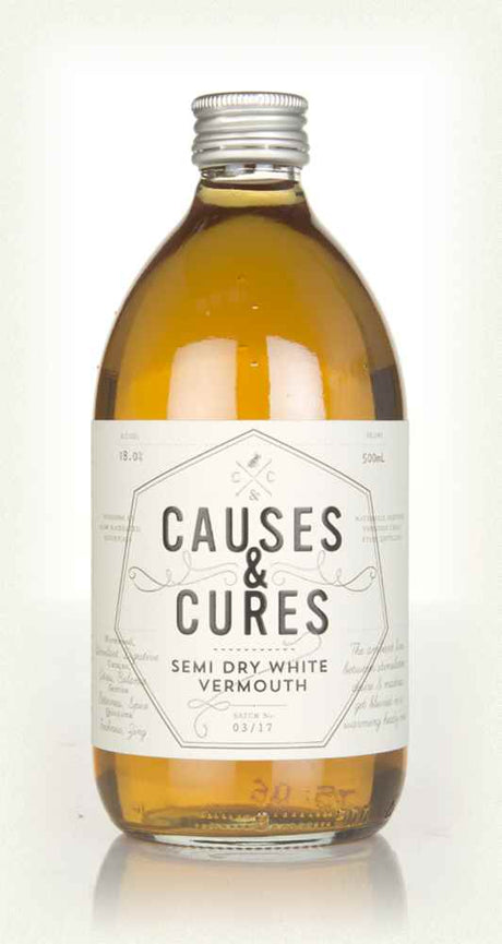 Causes & Cures Semi Dry White Vermouth | 500ML at CaskCartel.com
