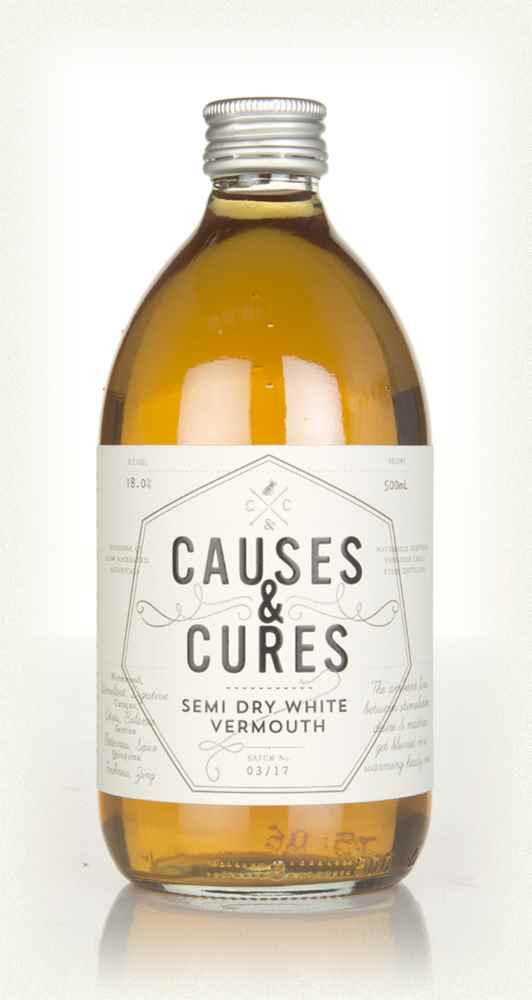 Causes & Cures Semi Dry White Vermouth | 500ML