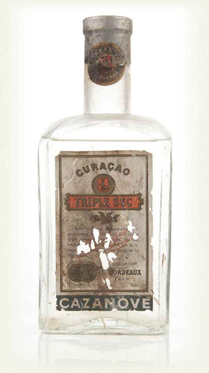 Cazanove Curaçao Triple Sec (Short) - 1950s Liqueur | 700ML at CaskCartel.com