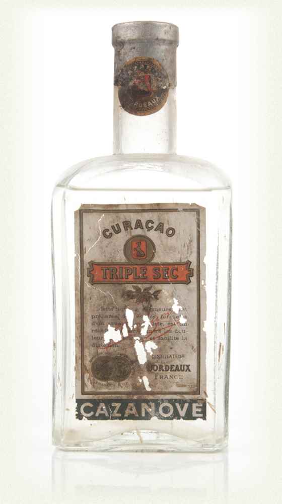 Cazanove Curaçao Triple Sec (Short) - 1950s Liqueur | 700ML