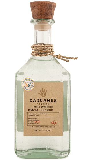 Cazcanes Still Strength Blanco No.10 (Batch no. 01/21) Tequila at CaskCartel.com