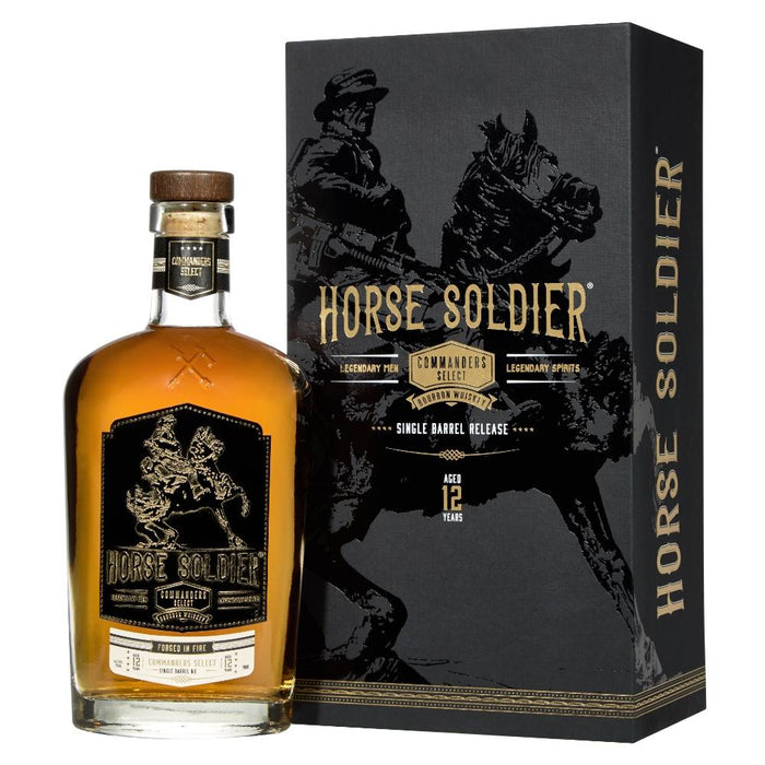 Horse Soldier Commander’s Select 12 Year Aged Bourbon Whiskey | Limited Edition Release