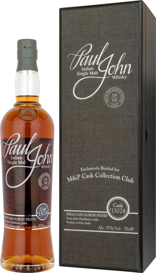 Paul John 2015 (Bottled 2021) M&P Cask Collection Club, Cask # 13024 Whisky | 700ML at CaskCartel.com