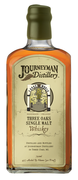 Journeyman Distillery Three Oaks Single Malt Whiskey - CaskCartel.com