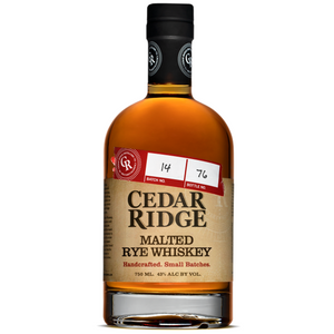 Cedar Ridge Malted Rye Whiskey - CaskCartel.com