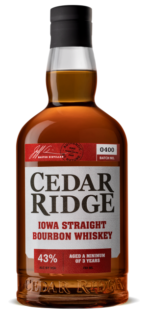 Cedar Ridge Iowa Straight Bourbon Whiskey