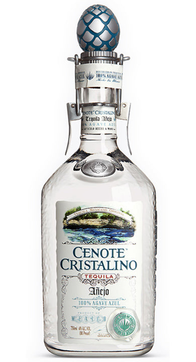 Cenote Cristalino Añejo Tequila