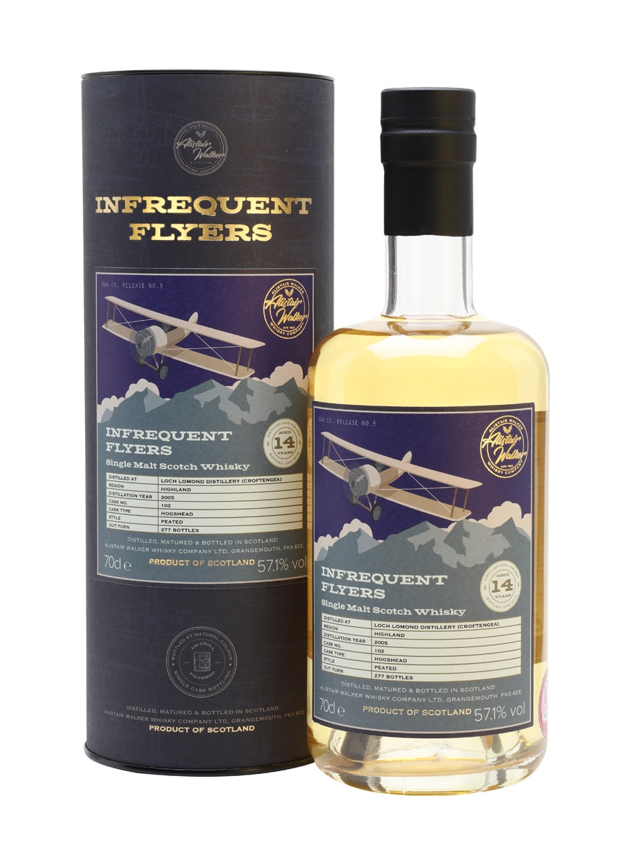 Croftengea 2005 14 Year Old Infrequent Flyers Highland Single Malt Scotch Whisky | 700ML at CaskCartel.com