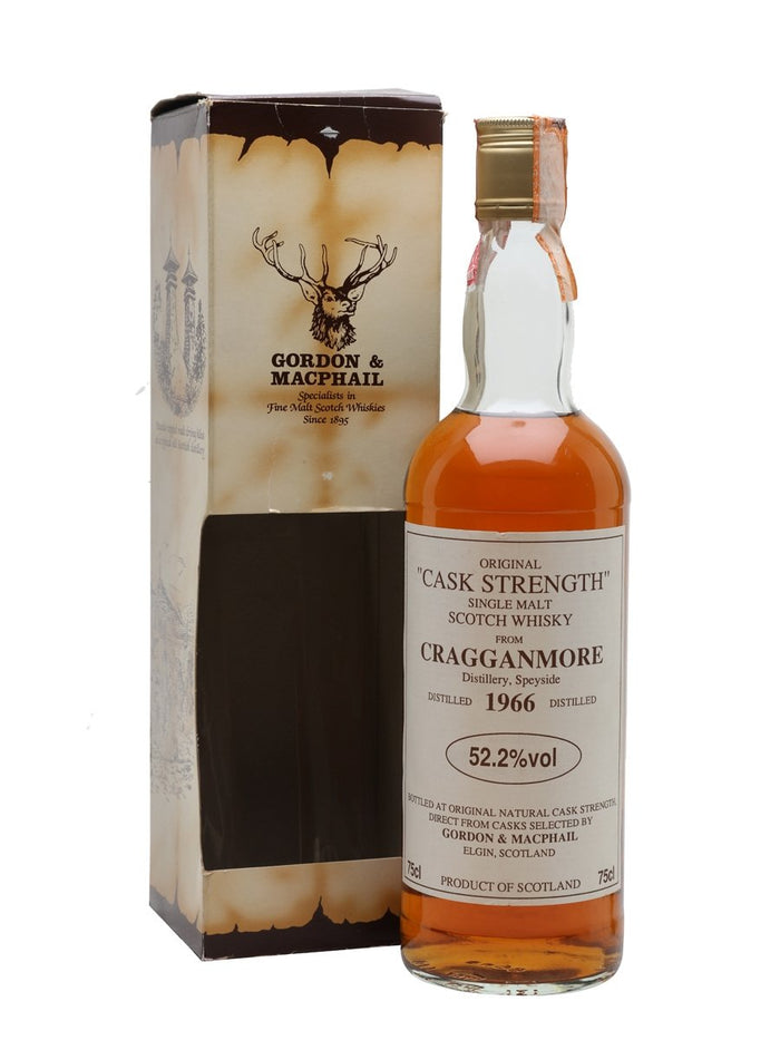 Cragganmore 1966 Cask Strength Gordon & Macphail Speyside Single Malt Scotch Whisky