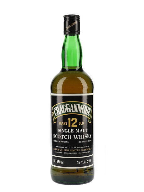Cragganmore 12 Year Old Bot.1980s Speyside Single Malt Scotch Whisky | 700ML at CaskCartel.com