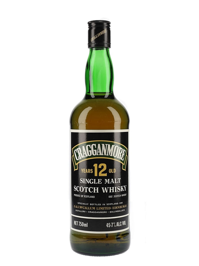 Cragganmore 12 Year Old Bot.1980s Speyside Single Malt Scotch Whisky | 700ML at CaskCartel.com