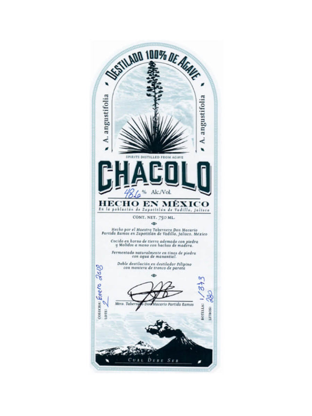 Chacolo Azul Telcruz Vol. 4 Agave Spirit at CaskCartel.com