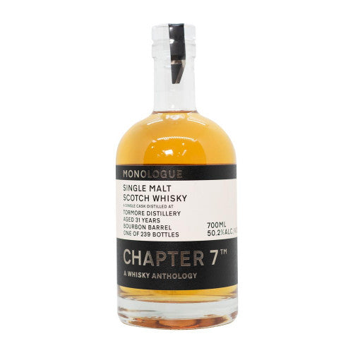 Chapter 7 Monologue 31 Year Old Tormore 1990 Whiskey