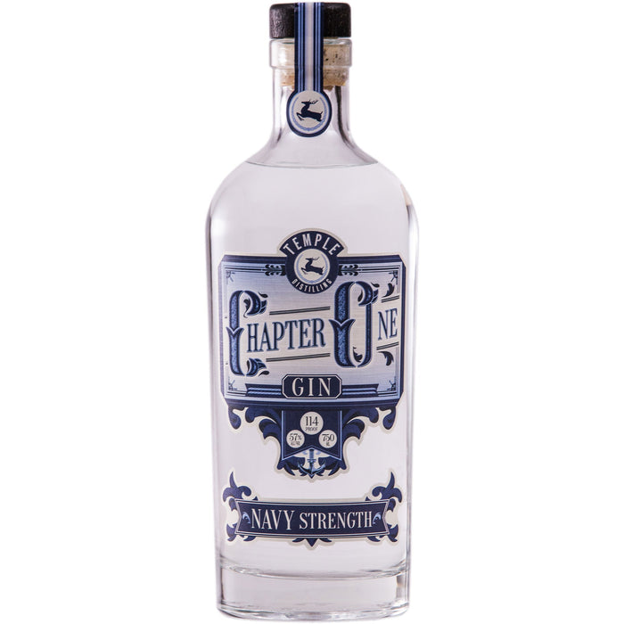 Temple Distilling Company Chapter One Navy Strength Gin