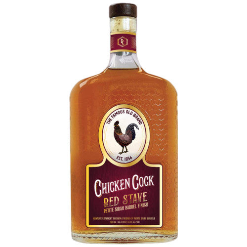 Chicken Cock Red Stave Petite Sirah Barrel Finish Bourbon Whiskey at CaskCartel.com