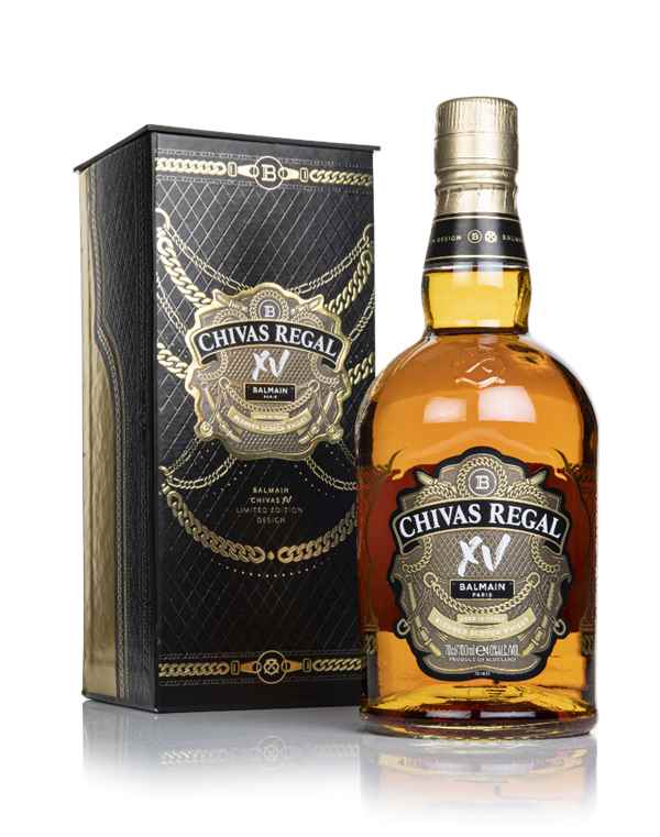 BUY] Chivas Regal XV Balmain Limited Edition Scotch Whisky | 700ML at  CaskCartel.com